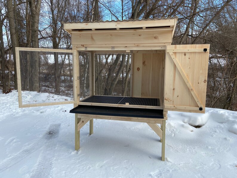 Custom Flemish Giant Rabbit Hutch Etsy