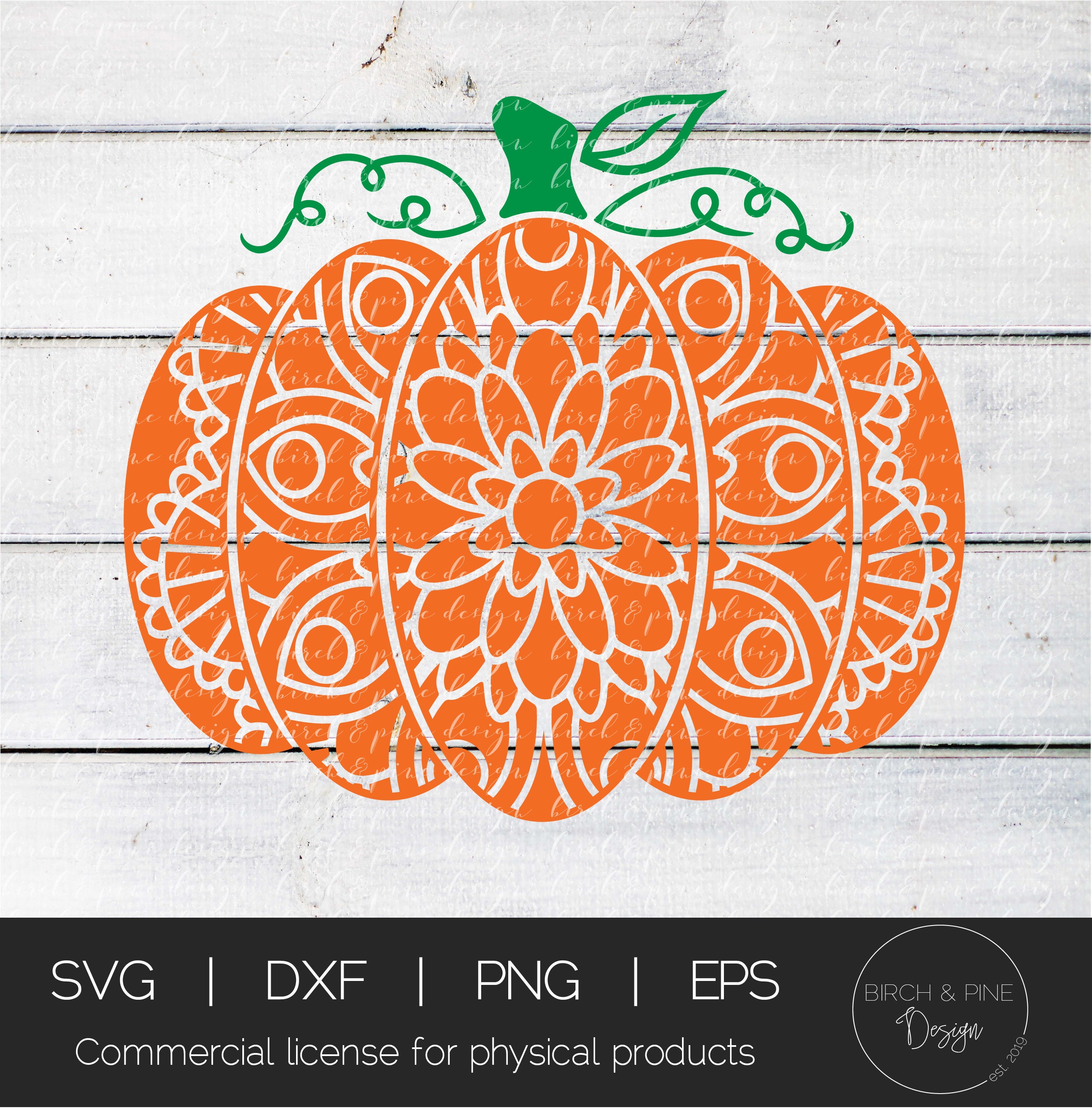 Mandala Pumpkin Svg Pumpkin Svg Pumpkin Zentangle Svg | Etsy