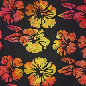 Batik cotton fabric