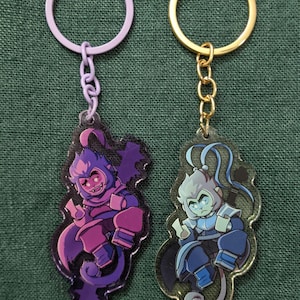 LMK Sun Wukong, MK & Macaque Acrylic Keychain 画像 4