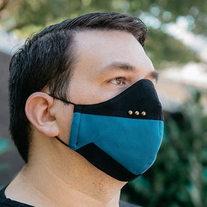 Trek-Inspired NextGen Face Mask (Science Blue)