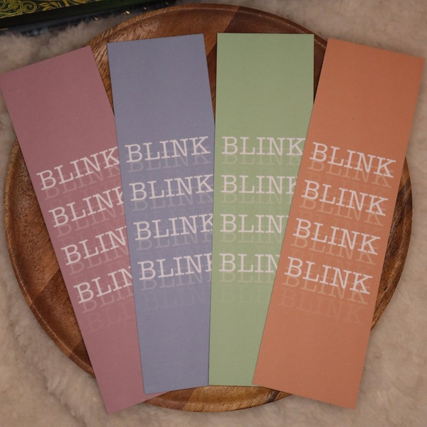 BLINK Throne of Glass Bookmark, 4 colours | Book Lovers | Bookish Gift | SJM | Fenrys and Aelin