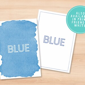 Rainbow Nature Colour Cards // Printable // Montessori // Homeschool ...