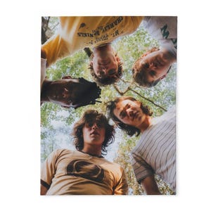 Run arounds Arctic Fleece-Decke | Gemütliches Geometrisches Runen Muster