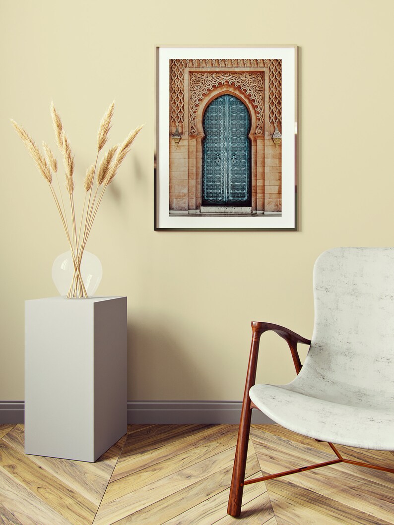 Door Wall Art Door Art Print Moroccan Door Print Moroccan Etsy UK