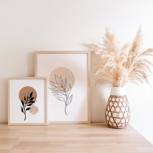 Set of 2 Minimal Prints, Set of 2 Prints, Minimal Art Print, Minimal ...