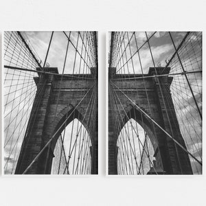Brooklyn Bridge Print, Brooklyn Bridge Wall Art, New York Print, NYC ...