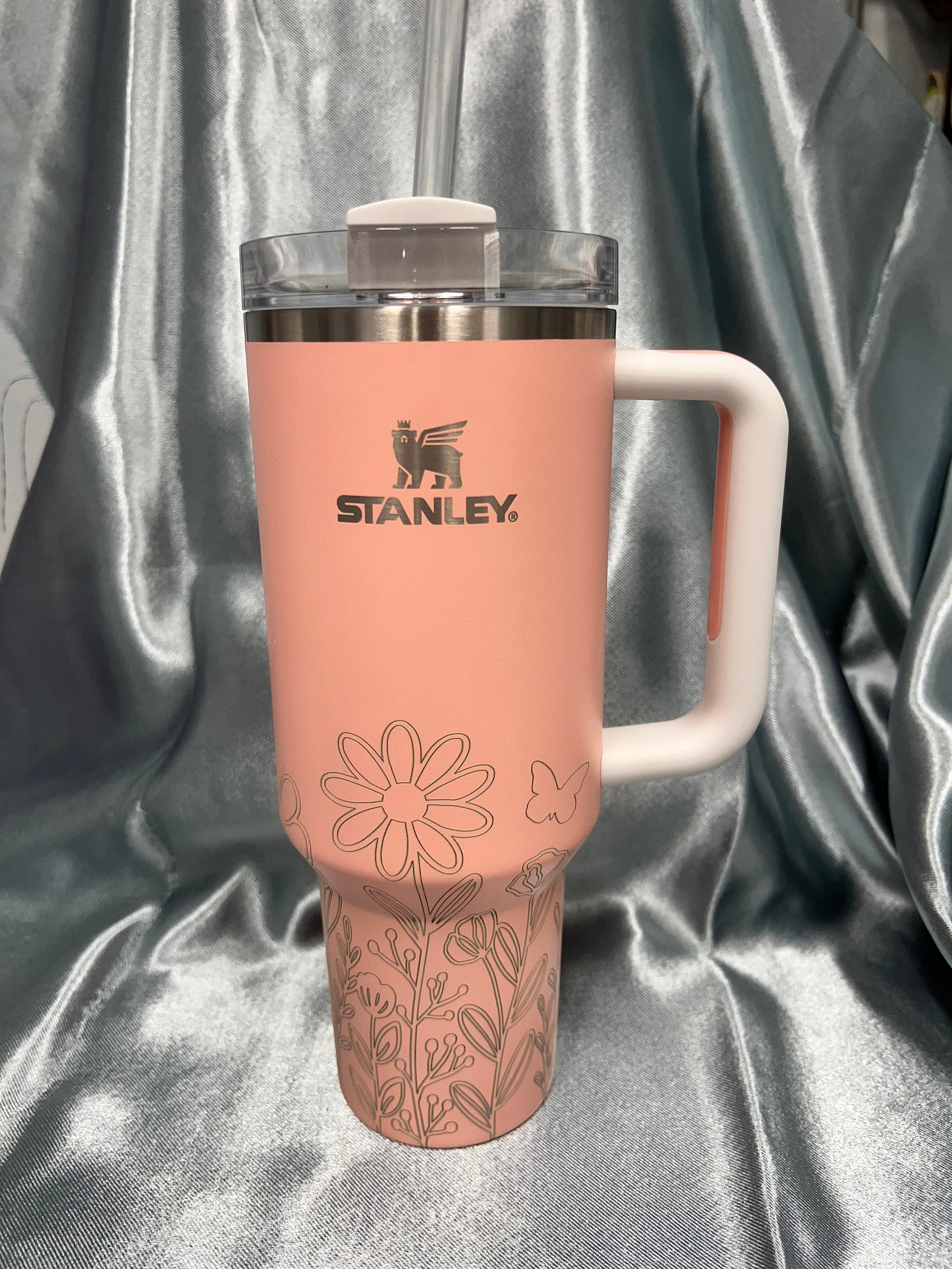 Peach Stanley Tumbler 