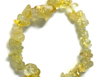 Citrine Chip Bracelet