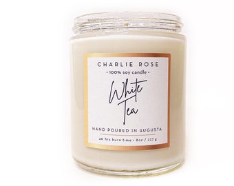 White Tea | Handcrafted soy candle