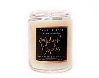 Midnight Desires | Handcrafted soy candle