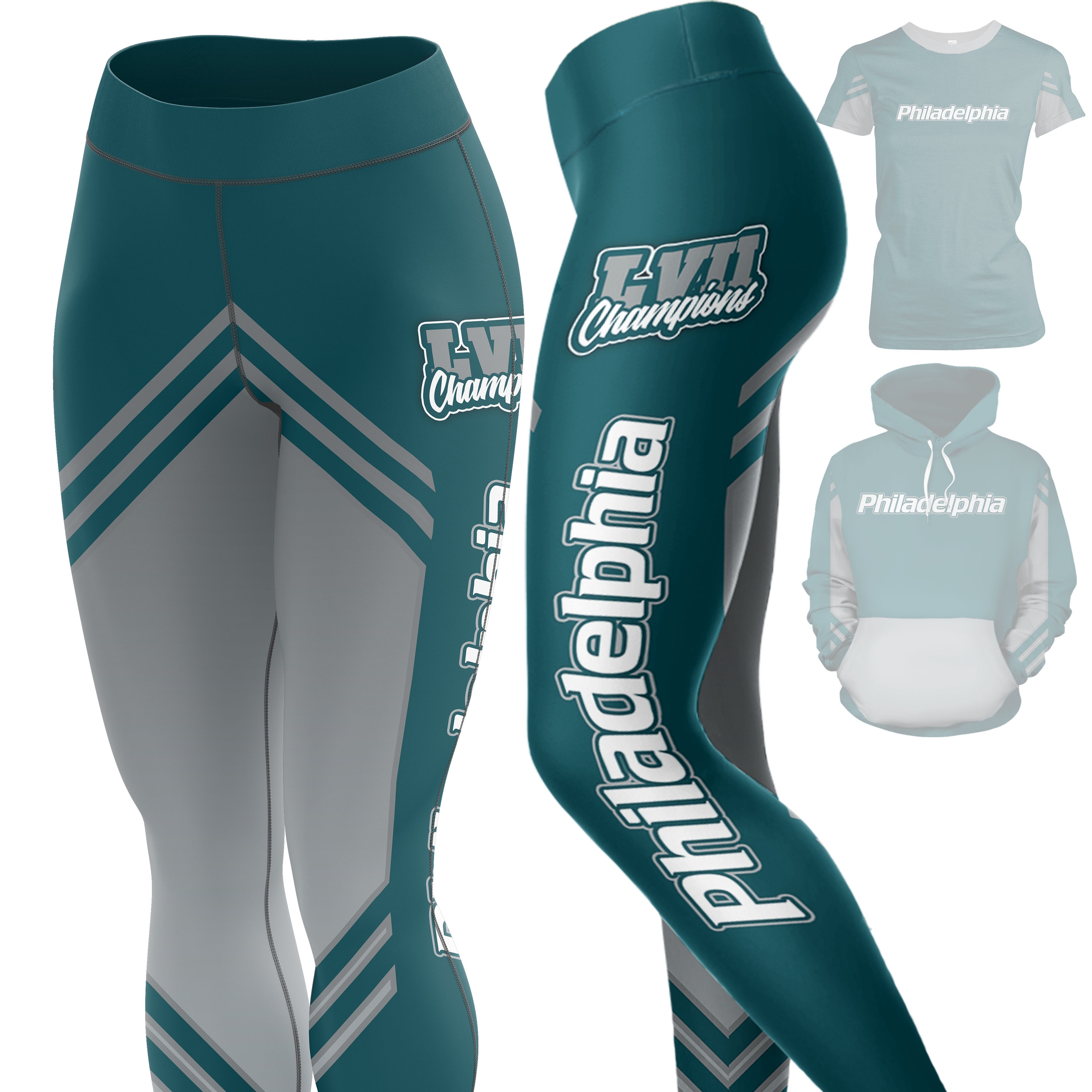 Philadelphia Eagles Game Day Men's Leggings - Sporty Chimp legging, workout  gear & more