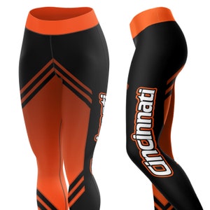 Cincinnati Football Stripe Leggings