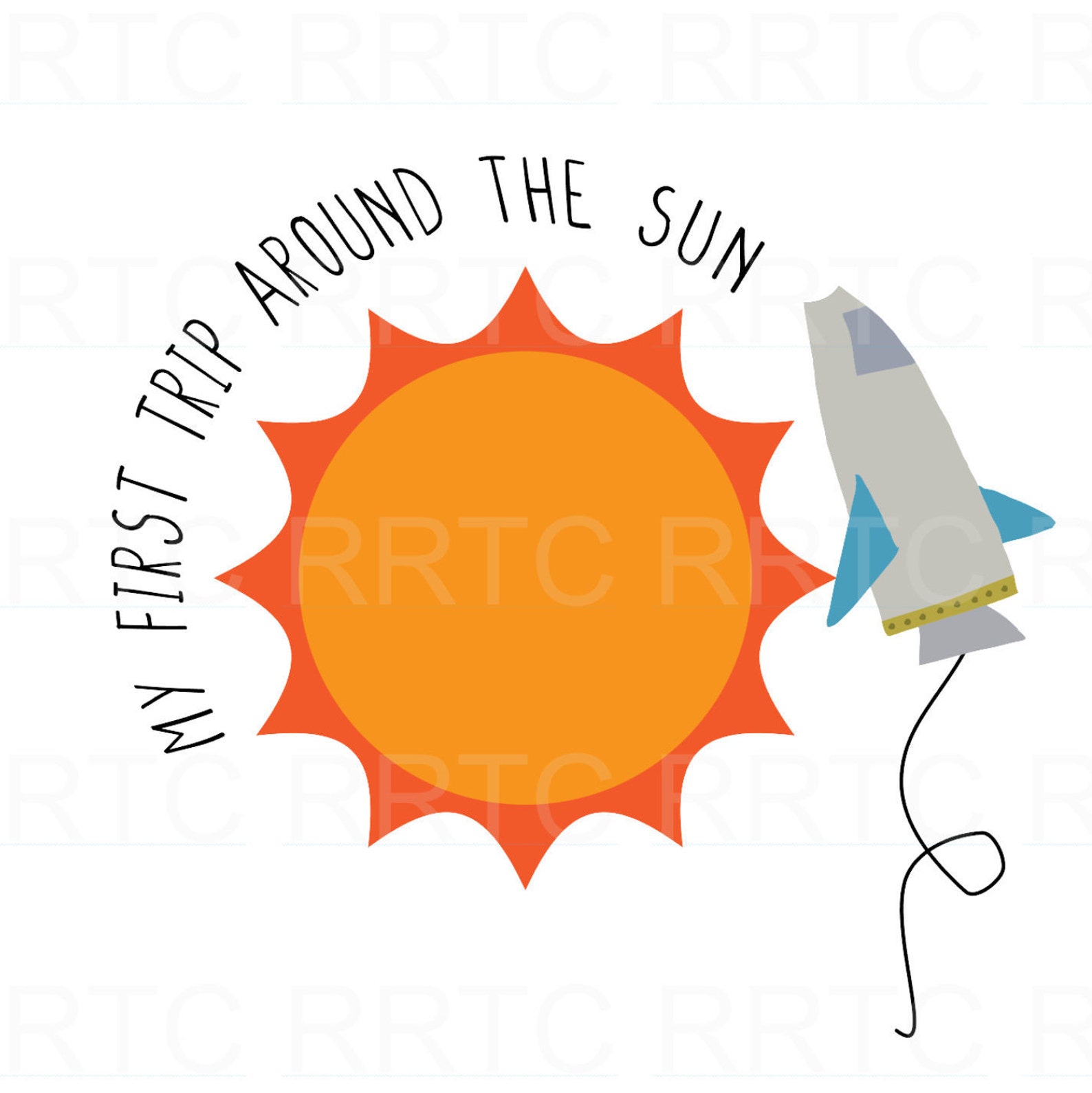 My first trip around the sun png first birthday design trip Etsy