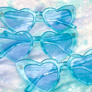 Baby Blue Heart Sunglasses, Cloud 9 Bachelorette, Ski Bachelorette, Mamma Mia, Beach Bachelorette Favors, The Summer I turned married bach