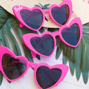 Let's Flamingle Bachelorette Party Hot Pink Heart Sunglasses, Scottsdale Bach, Tennis Bachelorette Perfect Match, Last Flamingle