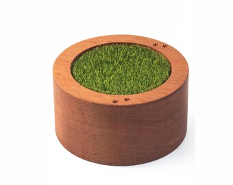 Mini-Urne für Haustiere: Natürliche Holzasche-Andenken