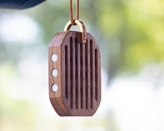 Hanging Wood Car Air Freshener: DIY Essential Oil Diffuser