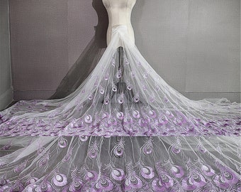 peacock wedding dresses