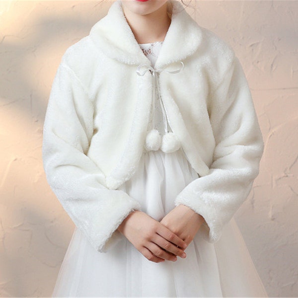 Flower Girl Jacket Etsy