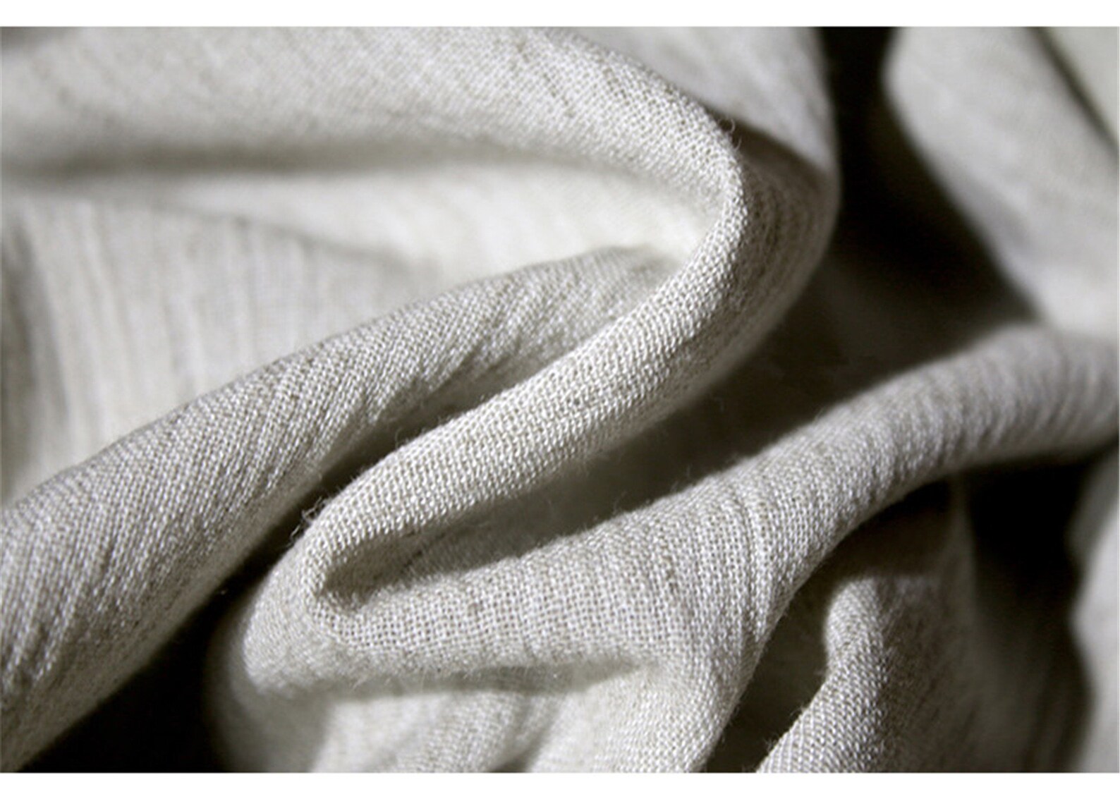 Vintage Kapok Cotton Linen and Ramie Folded Muslin Fabric Etsy