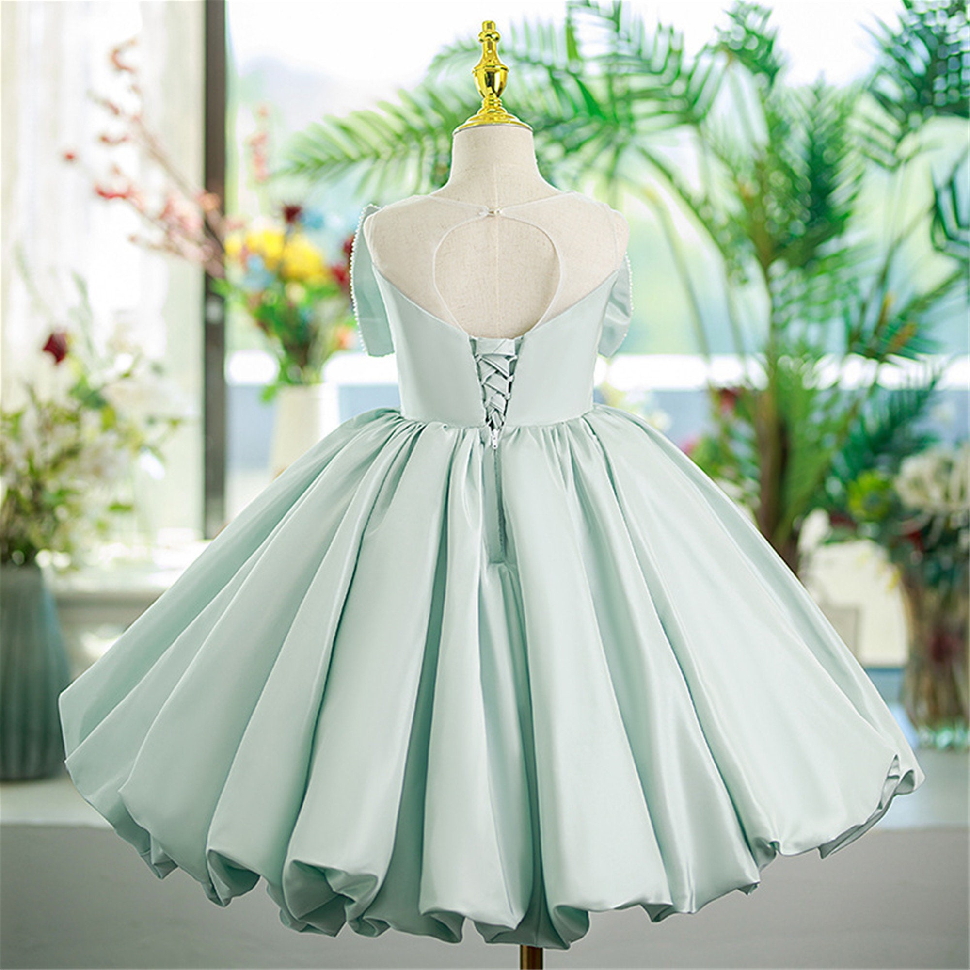 Baby girl turquoise hot sale dress