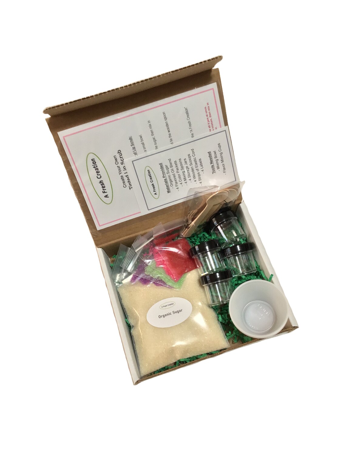 Flavored Smooth Lip Scrub Kit Create Your Own DIY Lip Scrub Etsy