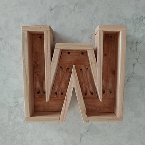 A2Z Wooden Letter Succulent Planters W