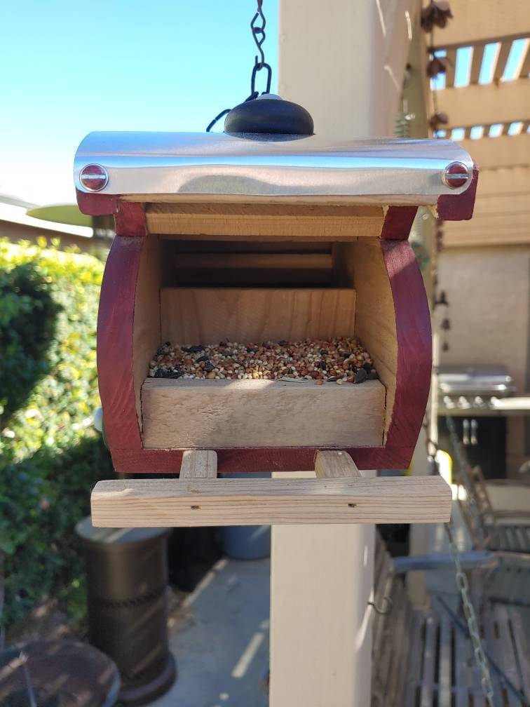 Vintage Tear Drop Camper Trailer Bird Feeder - Etsy