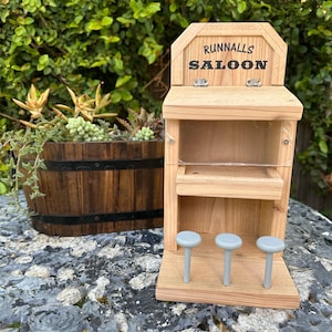 Personalized Outdoor &quot;SALOON, CAFE or PUB&quot; Bird Feeder