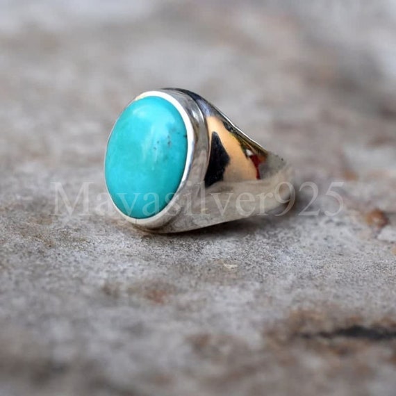 Modern turquoise ring deals