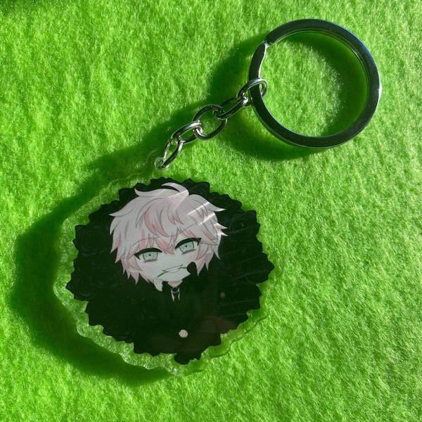 Mystic Messenger Saeran Ray Double-Sided 2" Acrylic Charm