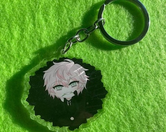 Mystic Messenger 2" inch Double-Sided Acrylic Keychain Saeran/Ray