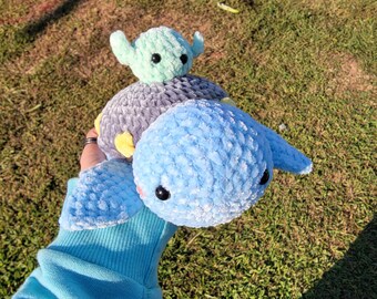 UFO Alien Turtle Crochet Pattern | Beginner Amigurumi PDF (US Terminology)