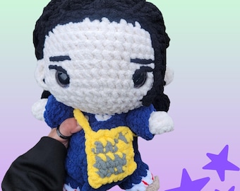 Crochet Handmade Jumbo Sorcerer Kawaii Amigurumi Plush