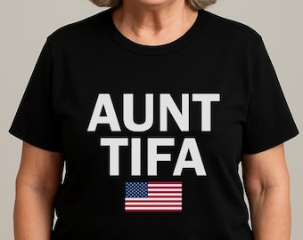 Funny Aunt Tifa Comfort Colors Shirt