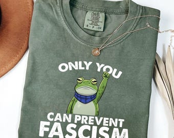 Resist Frog T-Shirt, Anti-Fascism Tee