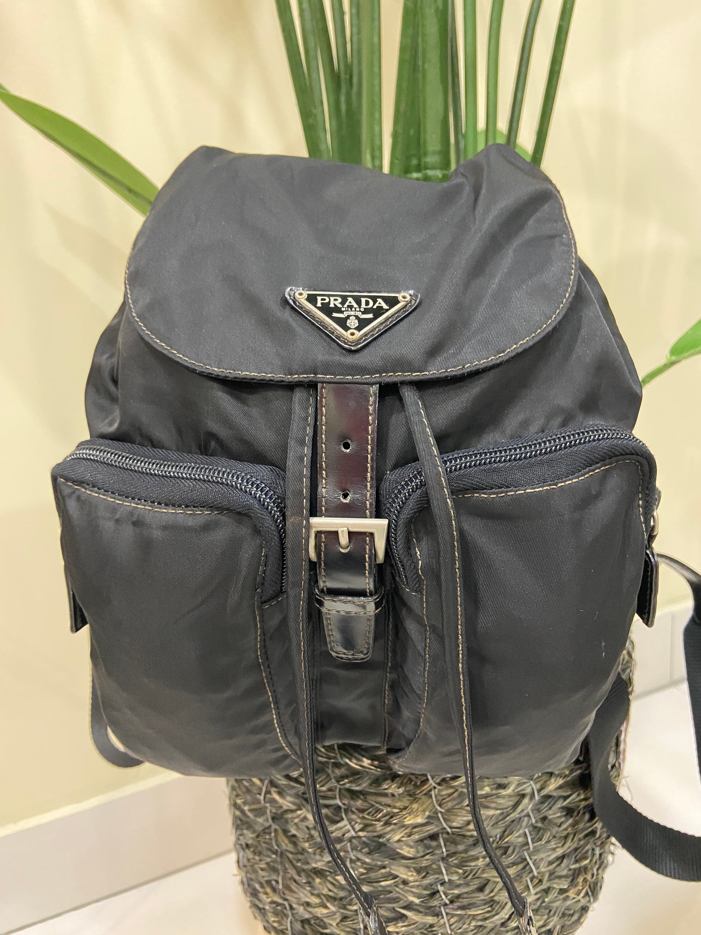 Vintage Prada Backpack - Etsy