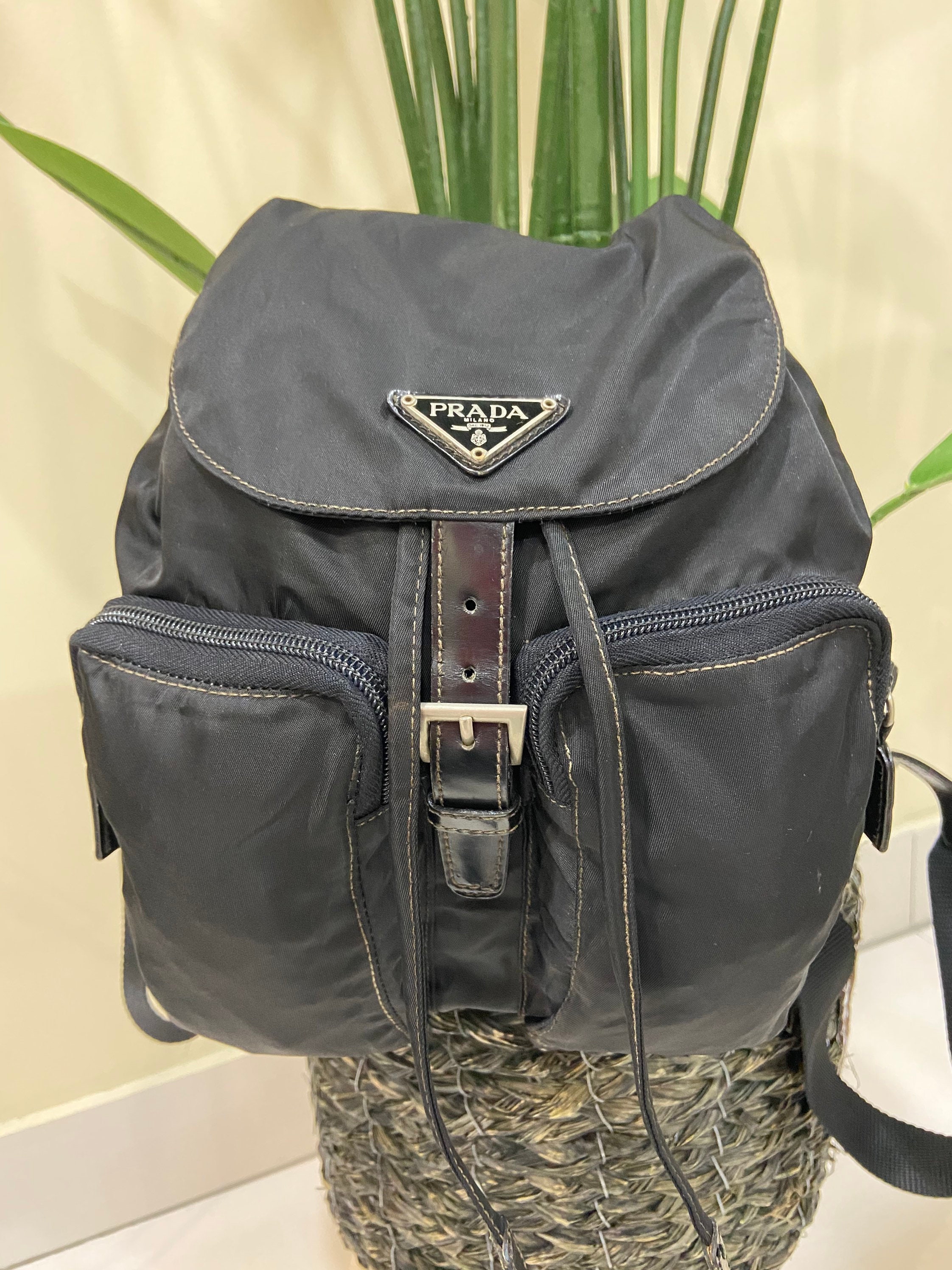 Small Black Prada Backpack for Sale in Hollywood, FL - OfferUp