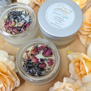 Sacred Crystal Unconditional Love and Abundance Soy Candle scented with Certified Organic Essential Oil: zdjęcie 4