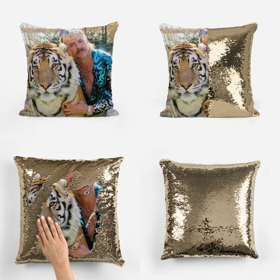 bob ross sequin pillow