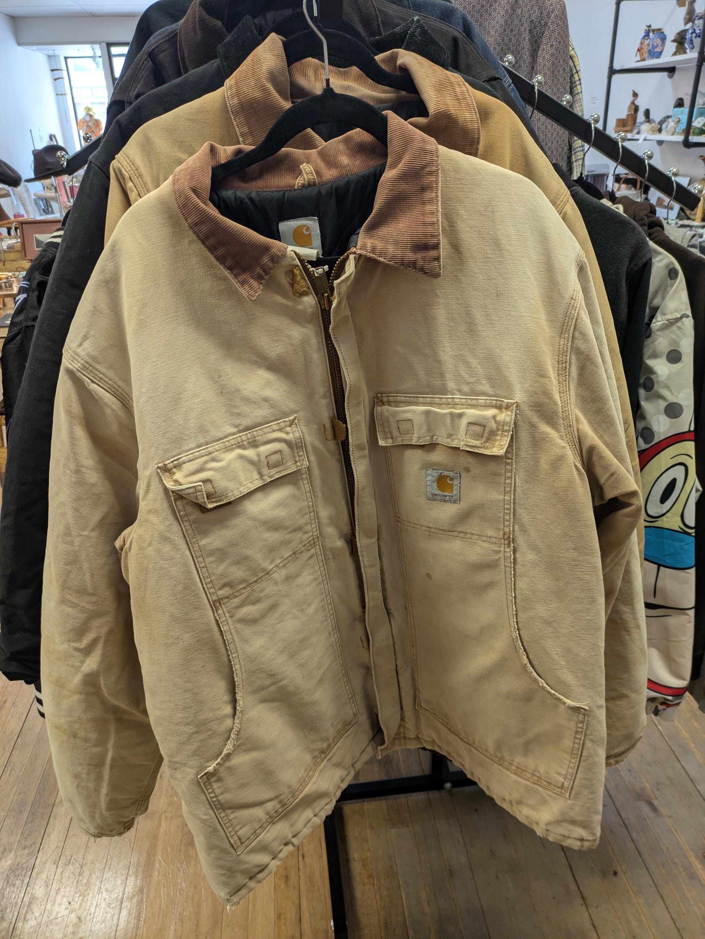 Carhartt Duck Jacket Vintage - Etsy