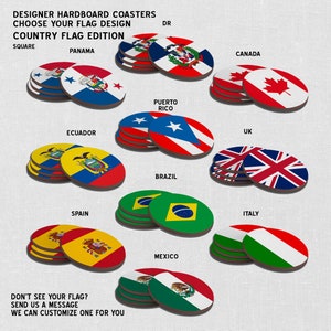 Flag Coasters