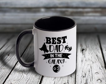 Best Dad In the Galaxy Mug, Father Day Mug, Husband Gift, Dad Coffee Mug, Personalized Coffee Mug, Fathers Day gift for Dad, Custom Dad Gift