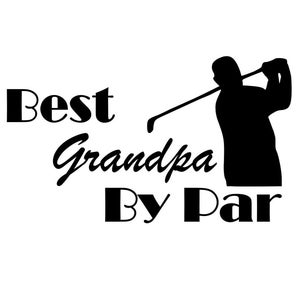 Best Grandpa By Par Decal
