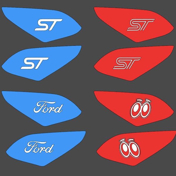 Ford Focus St Window Decal Etsy