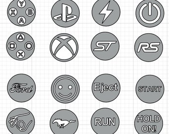 MIUJEE Car Push Start Button Cover 2 PCS Automotive Accessories Interior Sticker Decoration Engine Start Stop Button Cover Decal Universal Fit Funny Gifts Choice MIUJEE Car Push Start Button Cover 2 PCS Automotive Accessories Interior Sticker Decoration Engine Start Stop Button Cover Decal Universal Fit Funny Gifts Choice