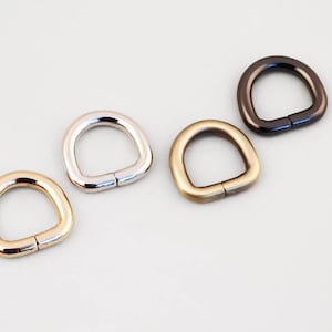 17 mm binnenste D-ring: metalen D-ringen accessoires tas portemonnee gespen, beslag: