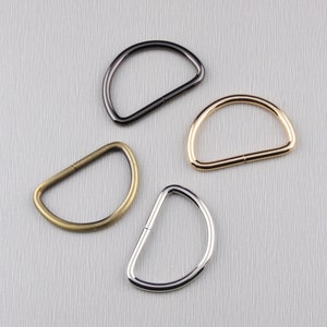 2PCS,4PCS(ID 50mm)d ring,d buckle,bag parts,bag hardware,bag making,handbag hardware,handle loops,d ring buckle,purse ring