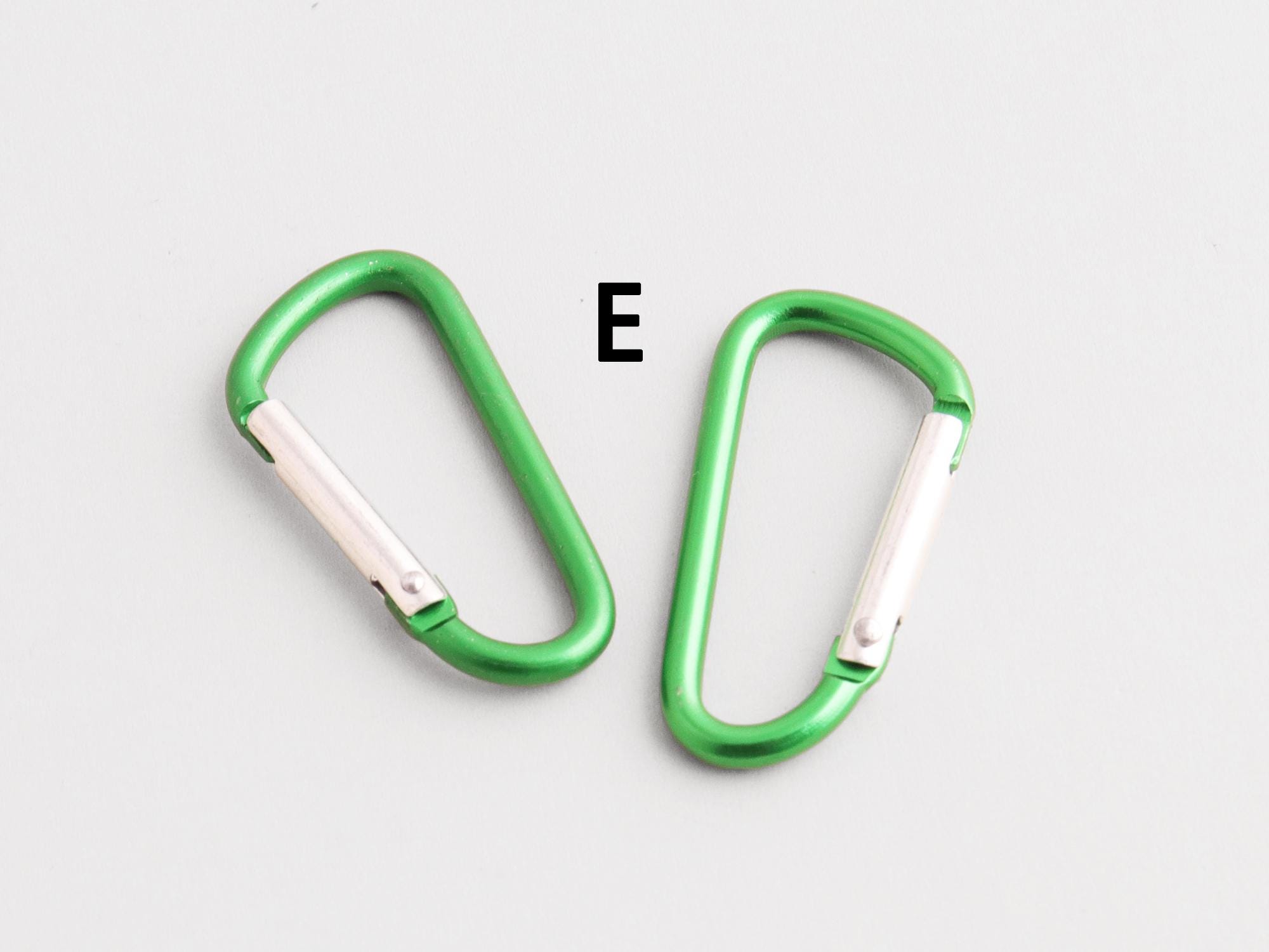 D Karabiner : Carabiner Hook Clasp Spring Keyring Camping